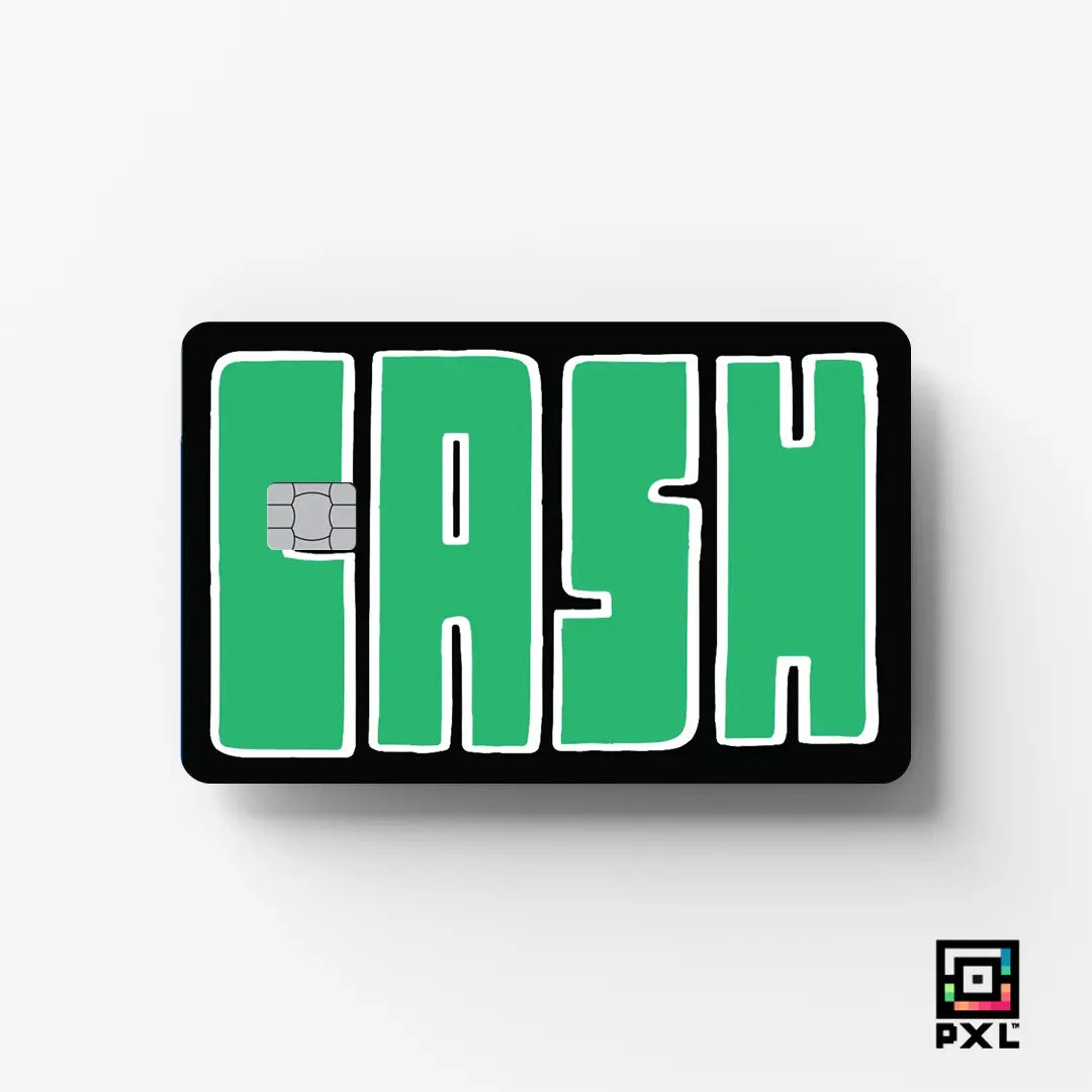 CASH: CREDIT CARD STICKER