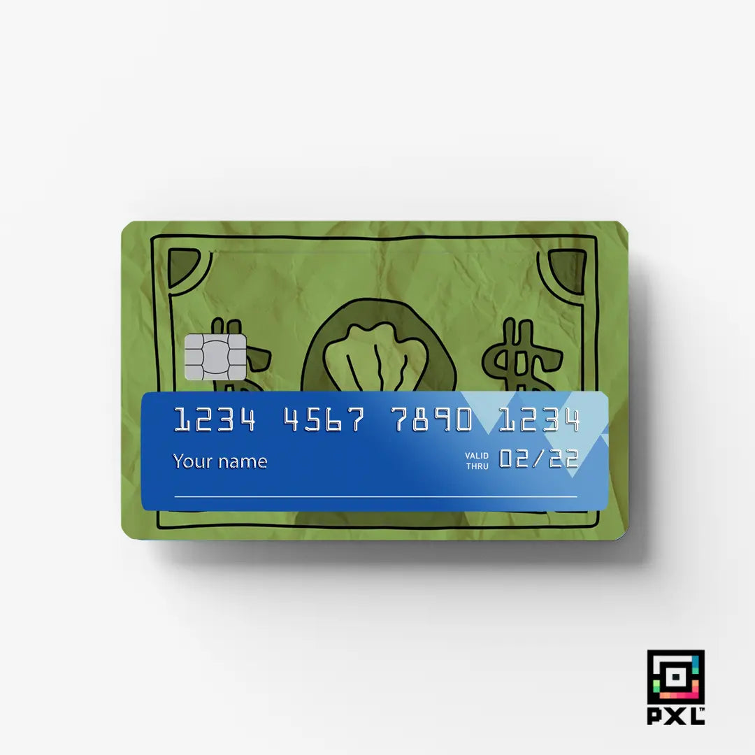 CLAMCASH: CREDIT CARD STICKER