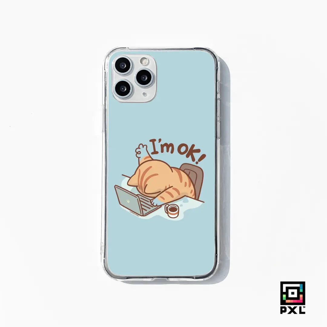 EXHAUSTED: PHONE CASE