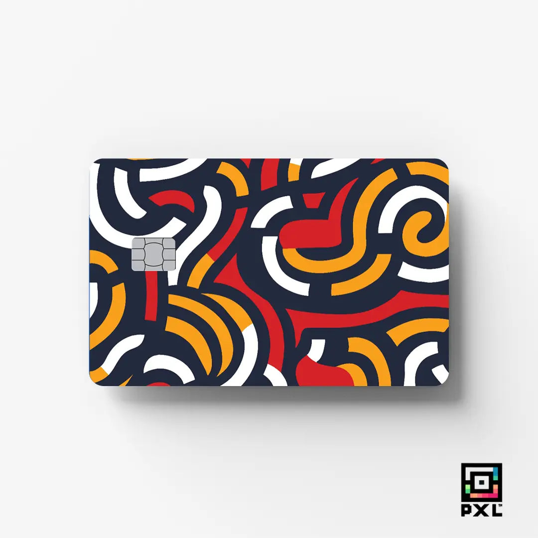 FLOW-WAVE: CREDIT CARD STICKER