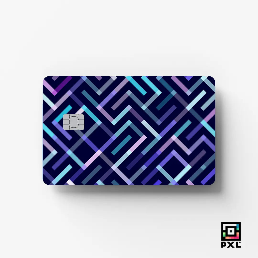 GEO-GLOW: CREDIT CARD STICKER