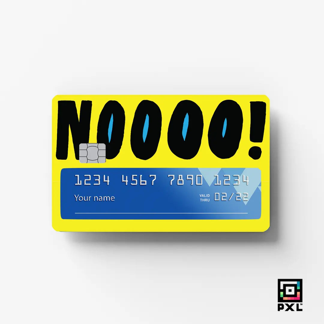 HORROR: CREDIT CARD STICKER