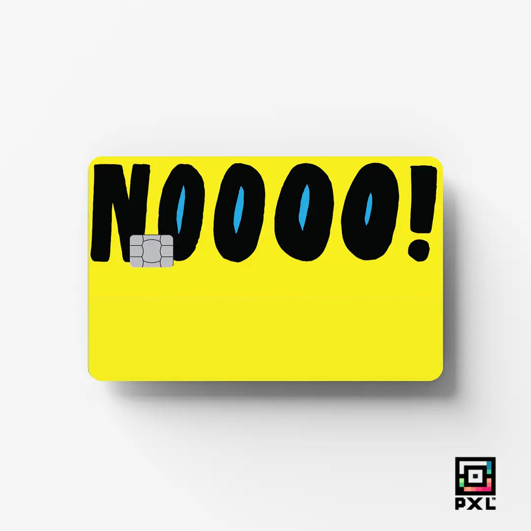 HORROR: CREDIT CARD STICKER