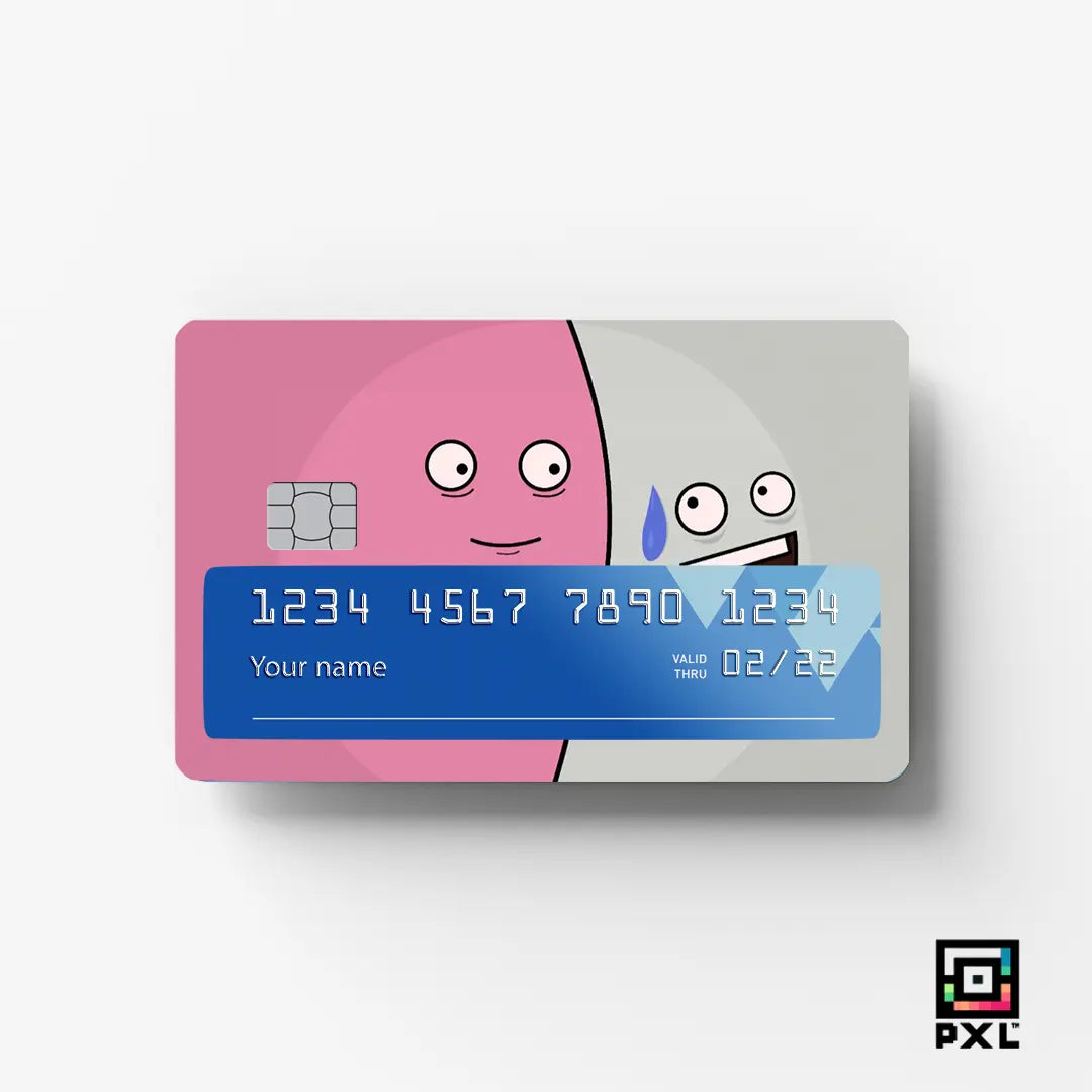 HUGSY: CREDIT CARD STICKER