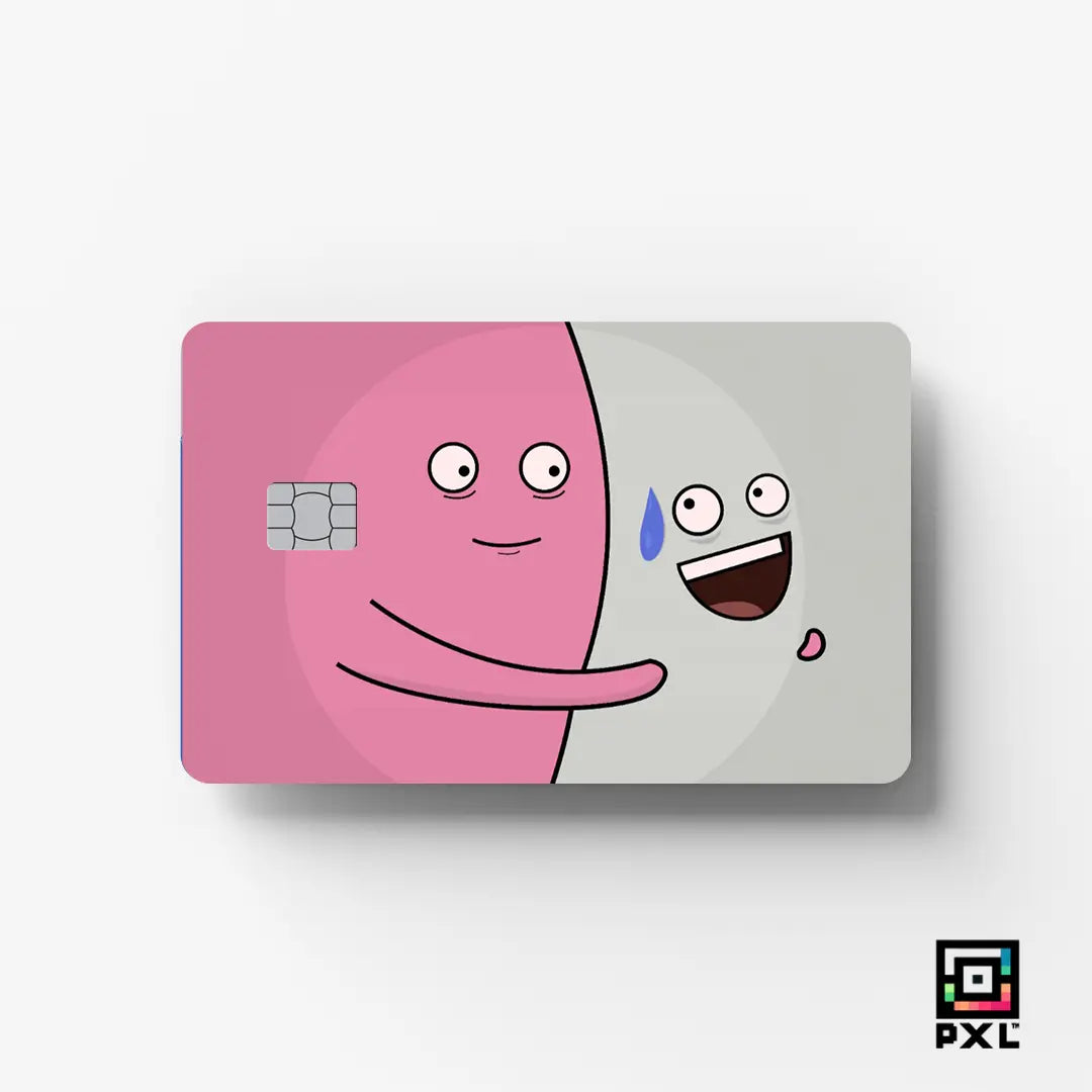 HUGSY: CREDIT CARD STICKER