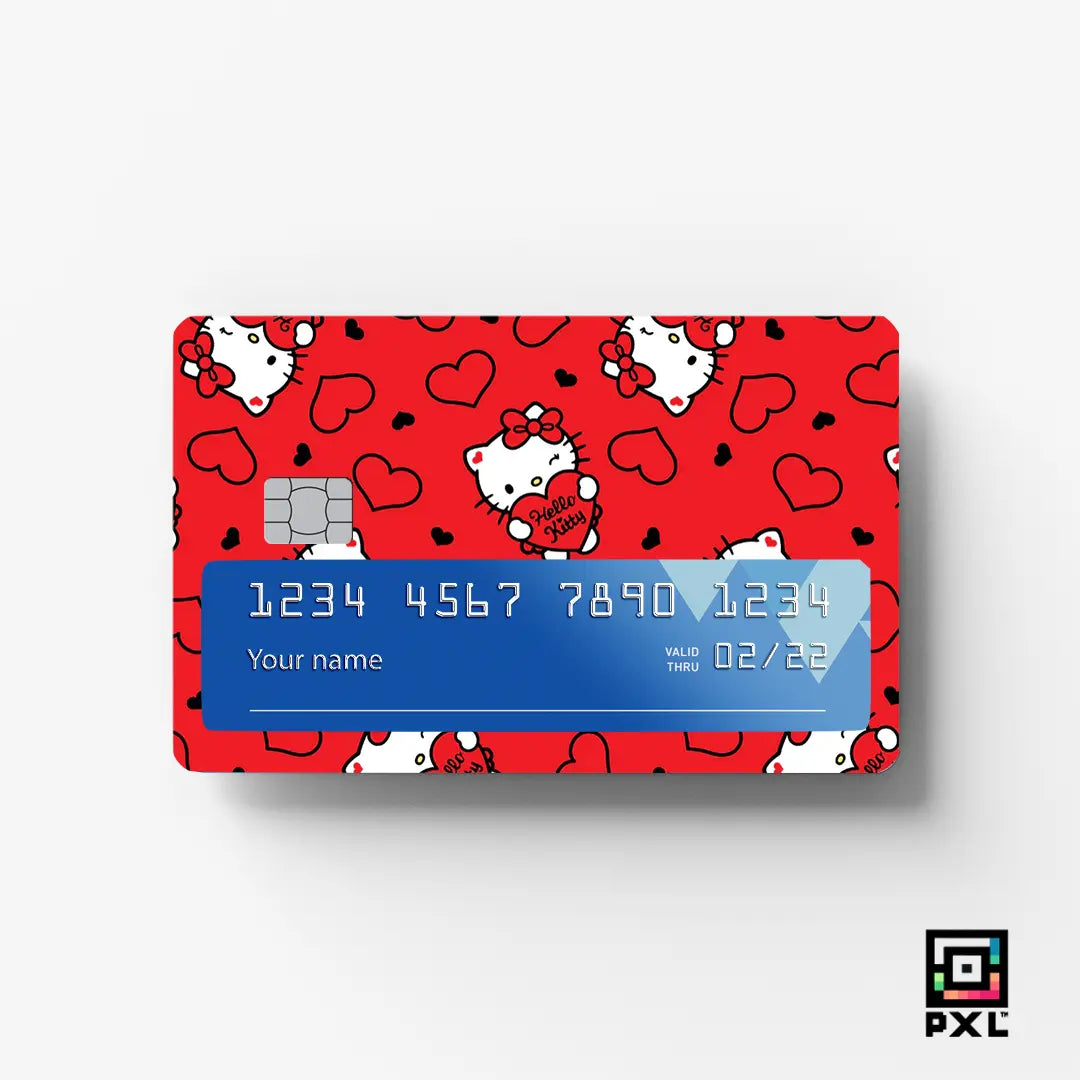 KITTYLOVE: CREDIT CARD STICKER