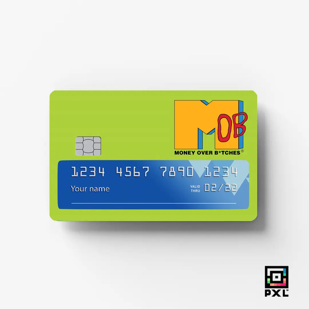 MOB: CREDIT CARD STICKER