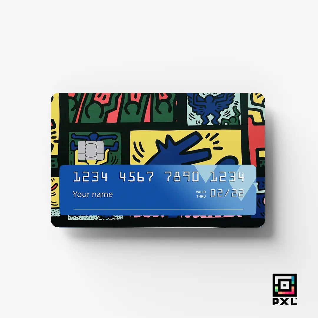 POP-ART: CREDIT CARD STICKER