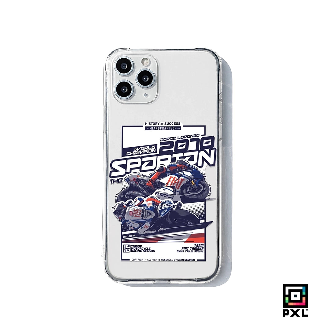 RACING POSTER: PHONE CASE