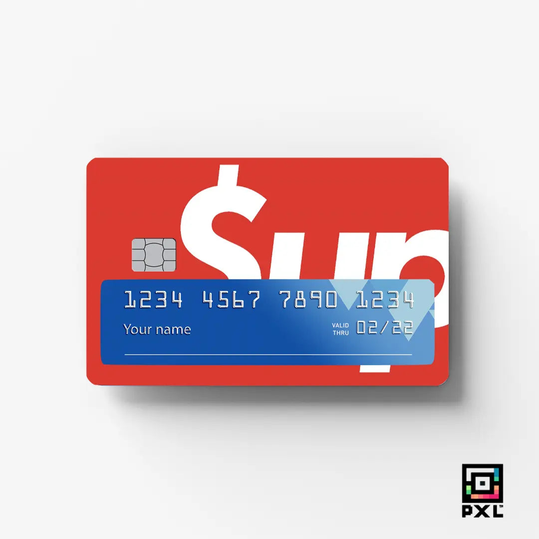 SUPREME: CREDIT CARD STICKER