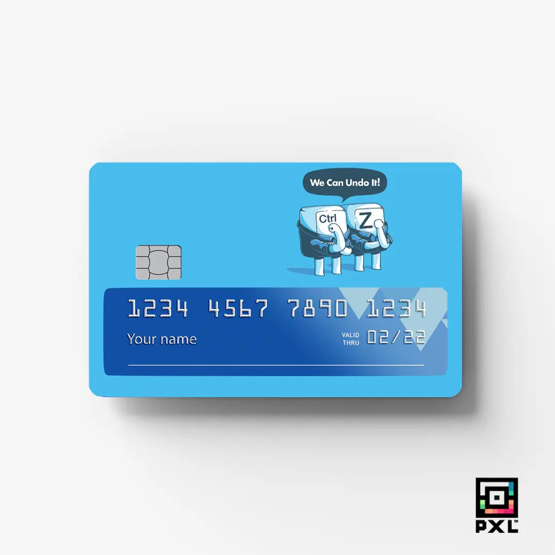 UNDOPOWER: CREDIT CARD STICKER