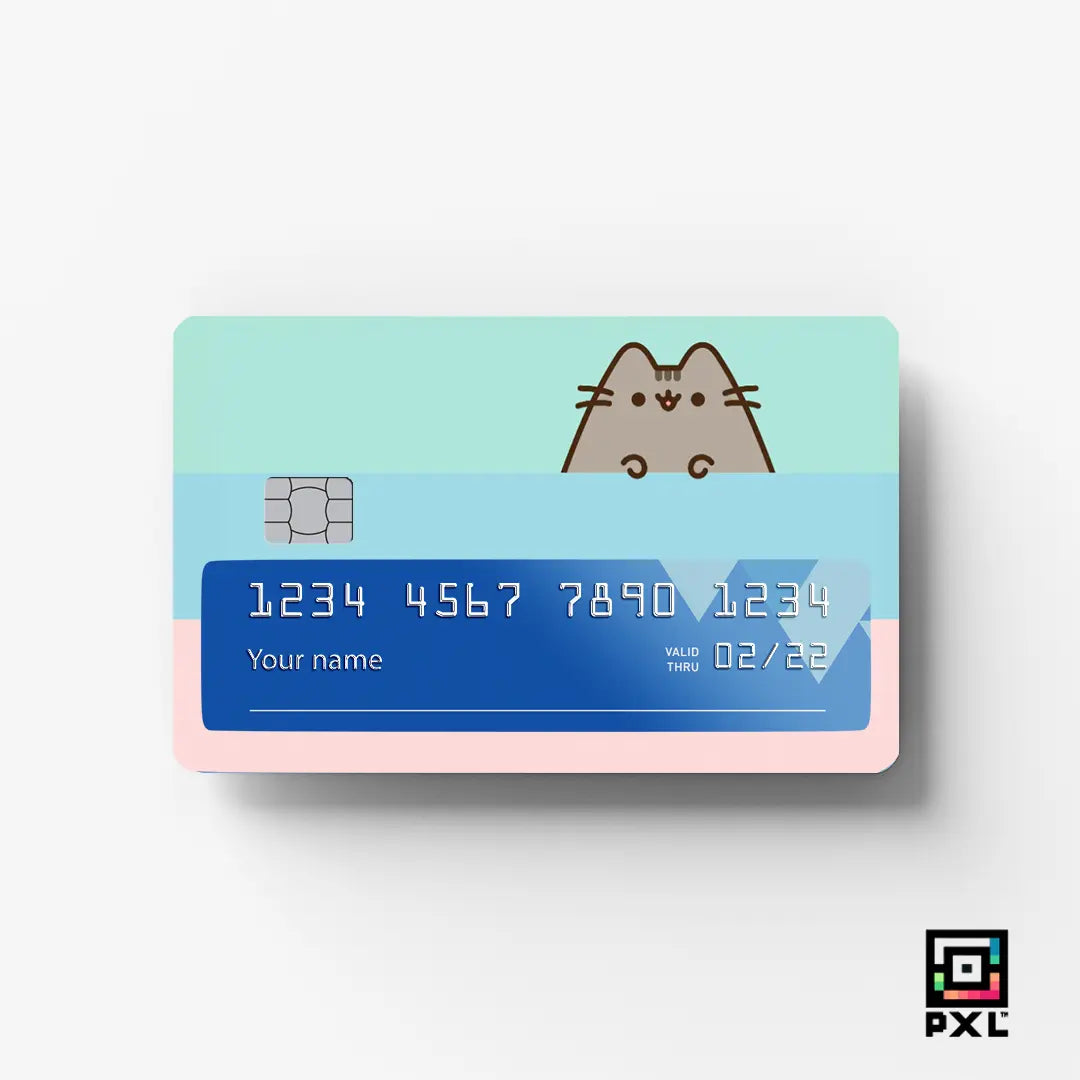 WHISKERS: CREDIT CARD STICKER