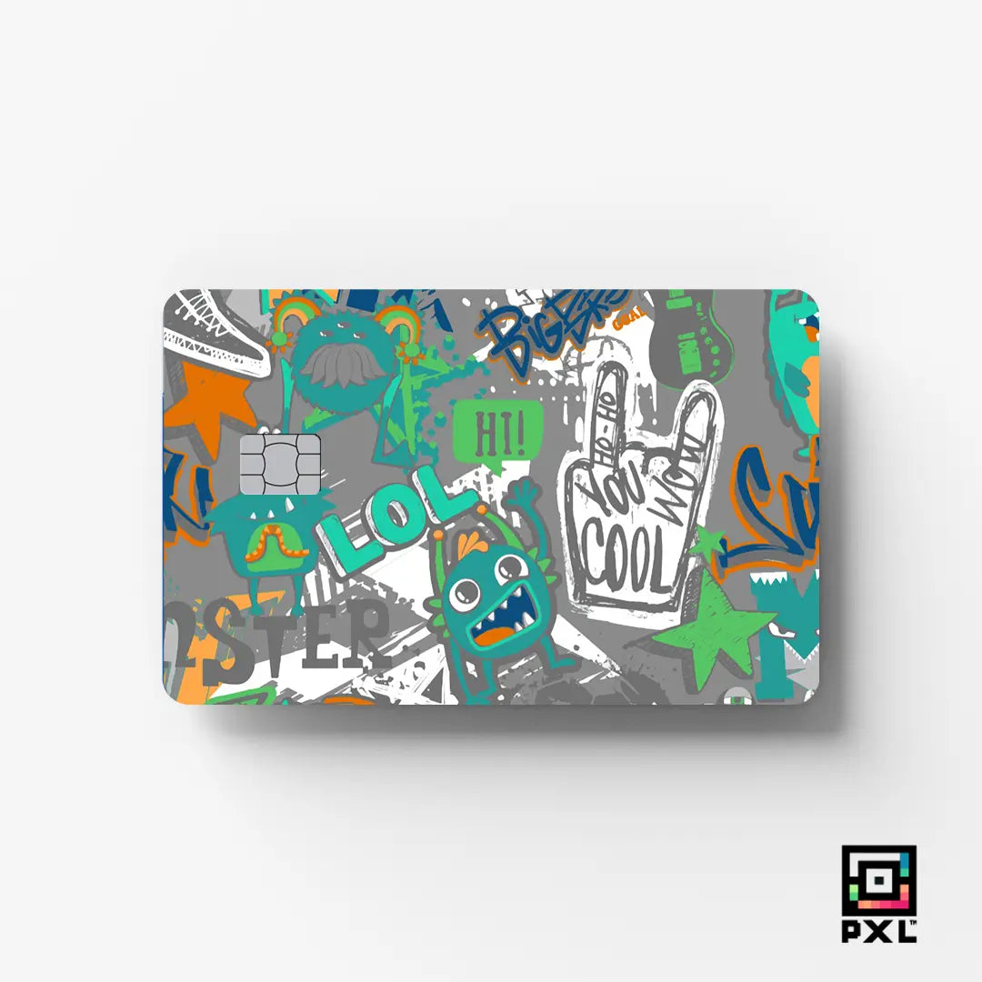 ZING: CREDIT CARD STICKER