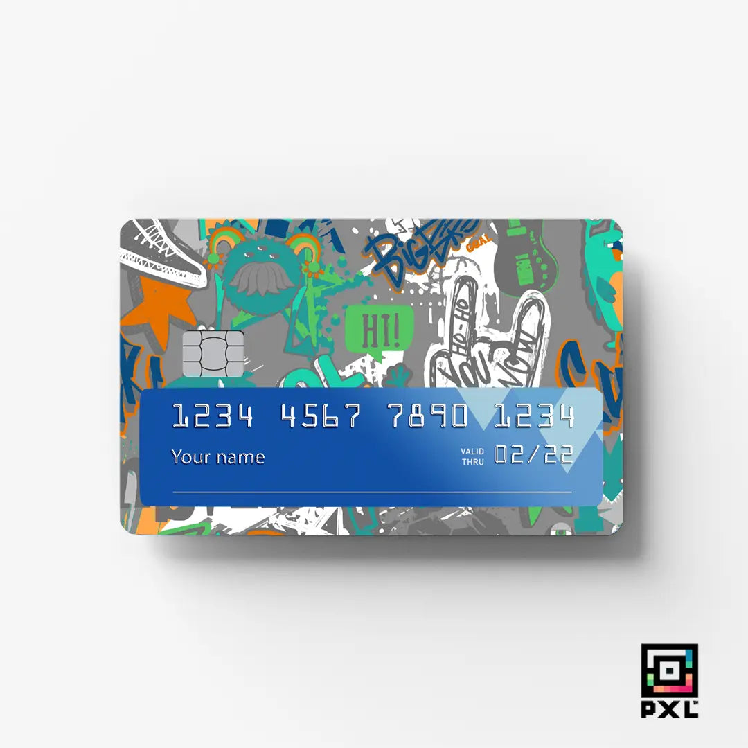 ZING: CREDIT CARD STICKER